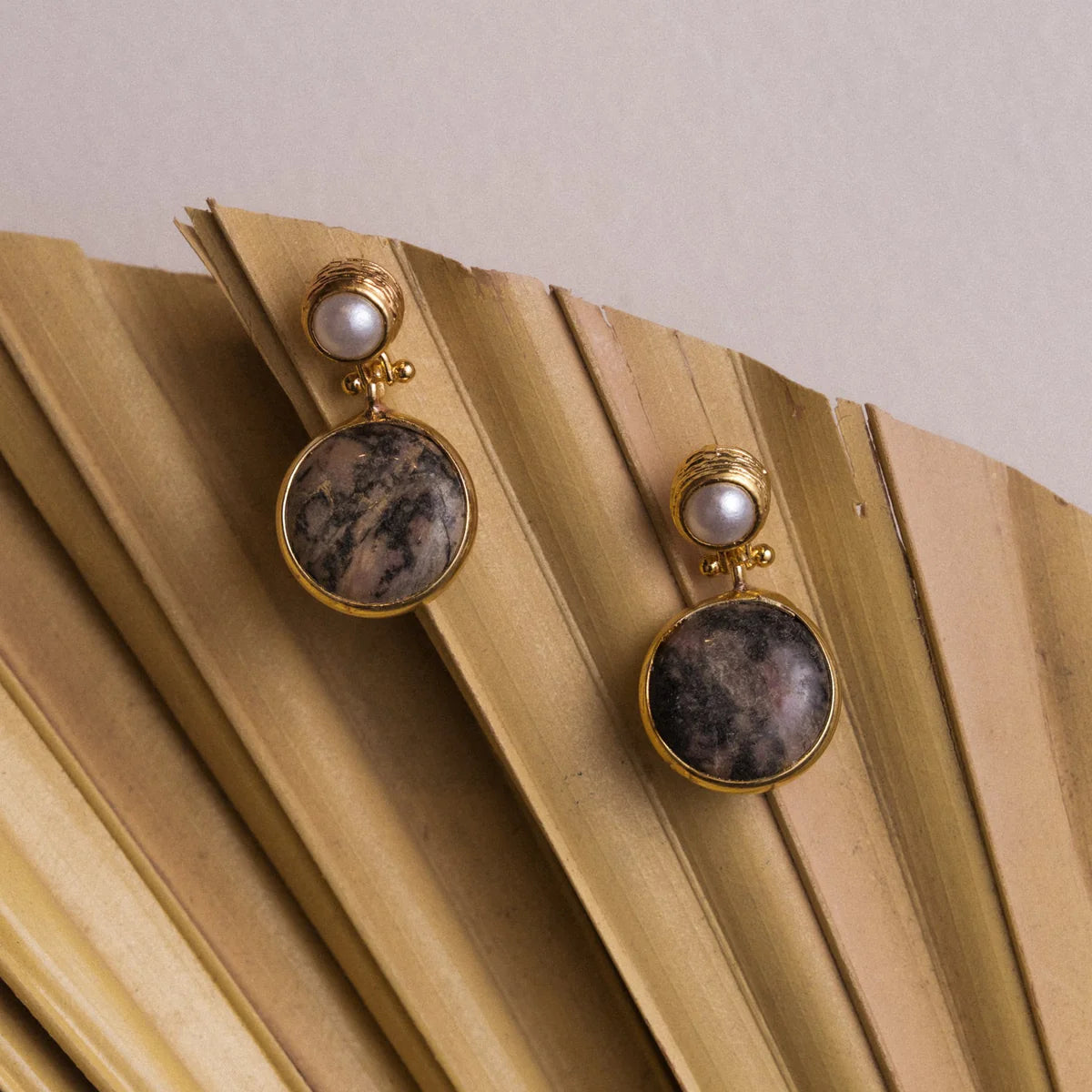 Zeki Double Drop Earrings