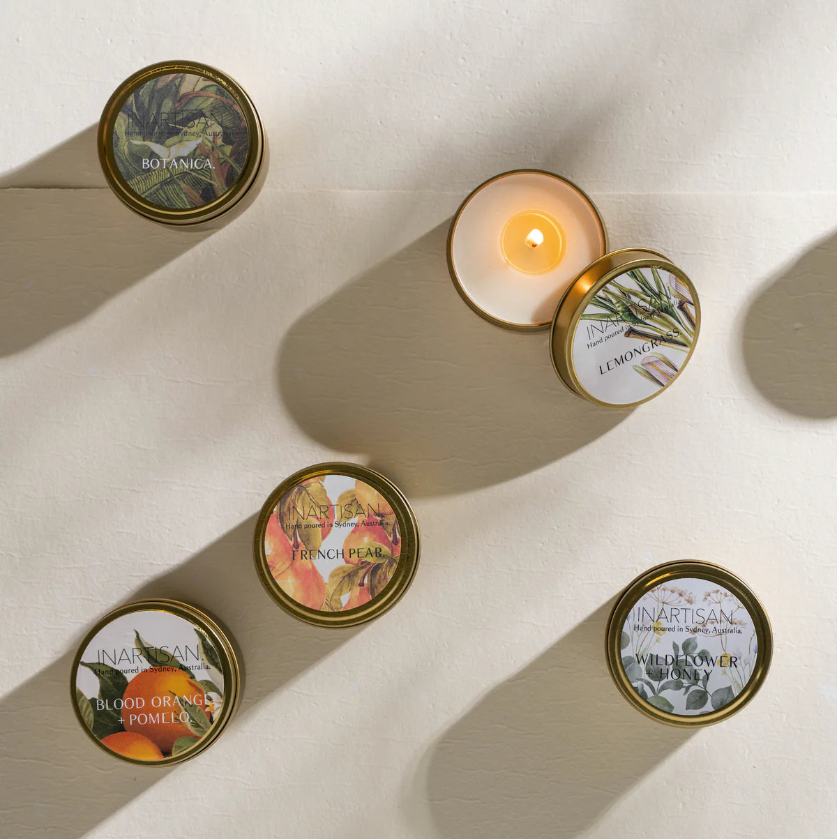 Inartisan Travel Candle - Lemongrass