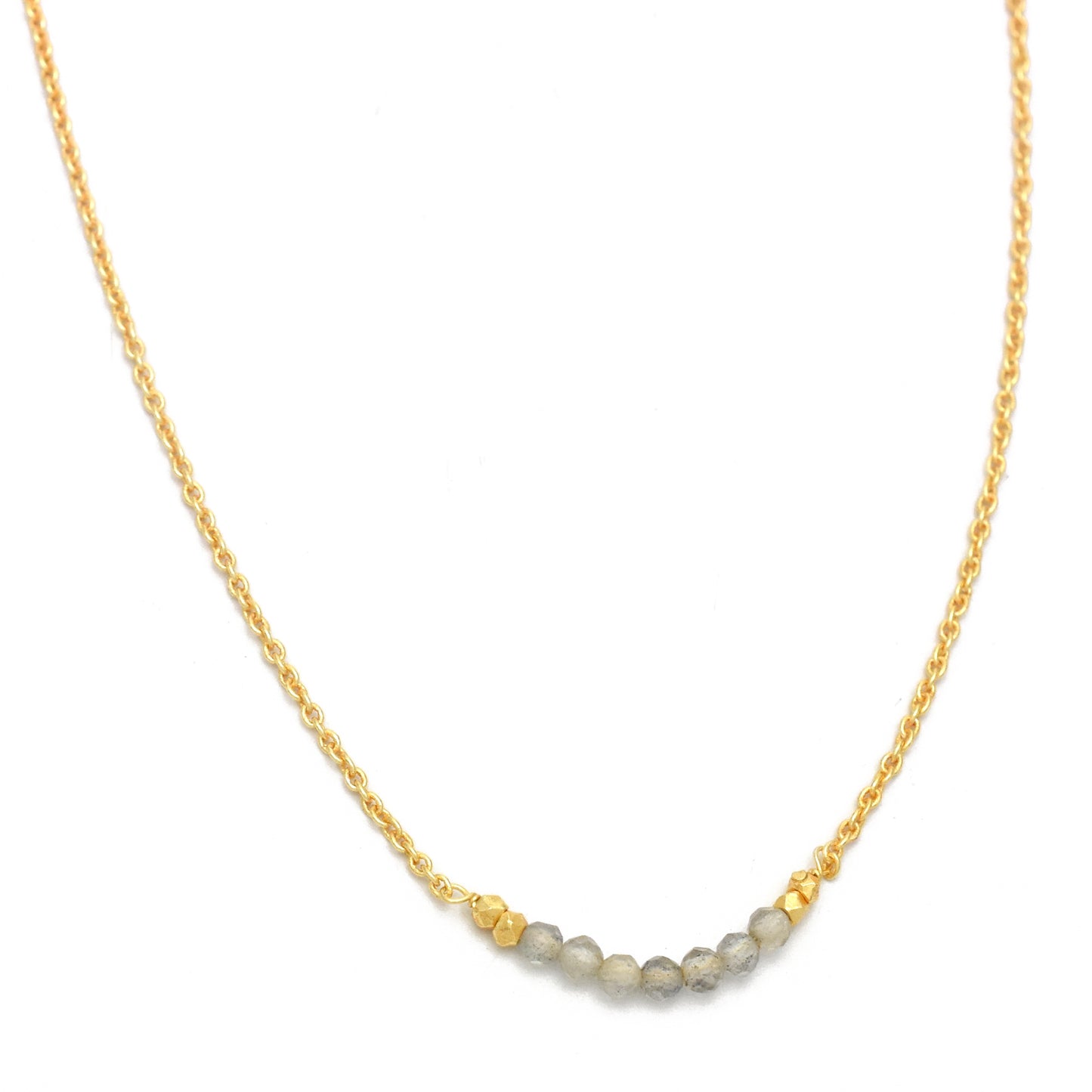 Beaded Gemstone Necklace