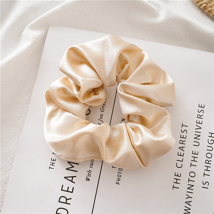 Sandy Cream Scrunchie