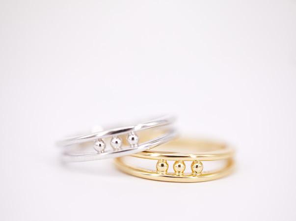 Sterling Silver Gypsy Ball Ring