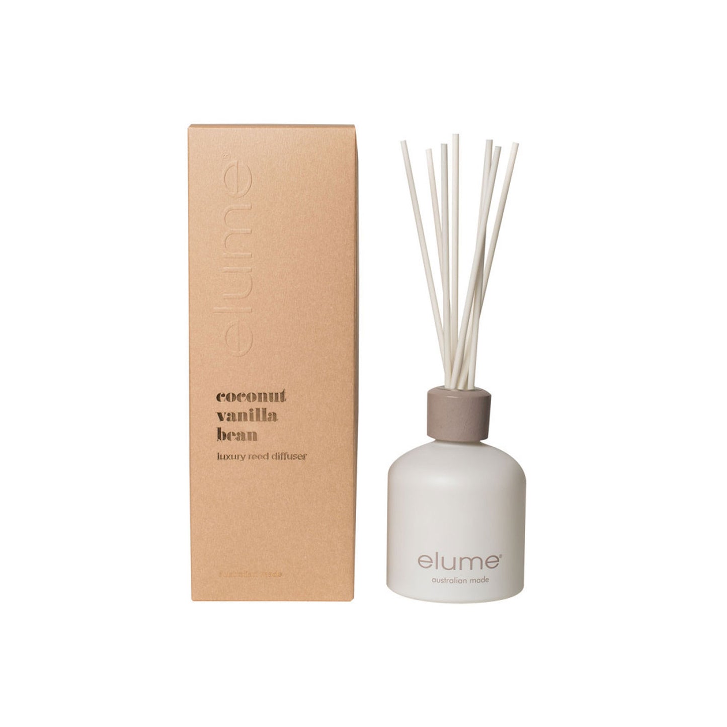Coconut Vanilla Bean: Elume Luxury Soy Diffuser