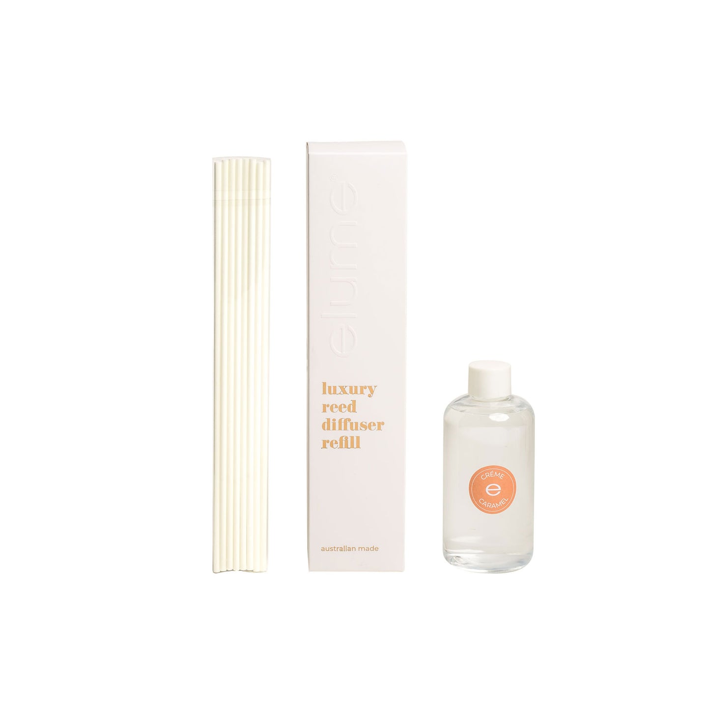 Elume Creme Caramel Reed Diffuser Refill