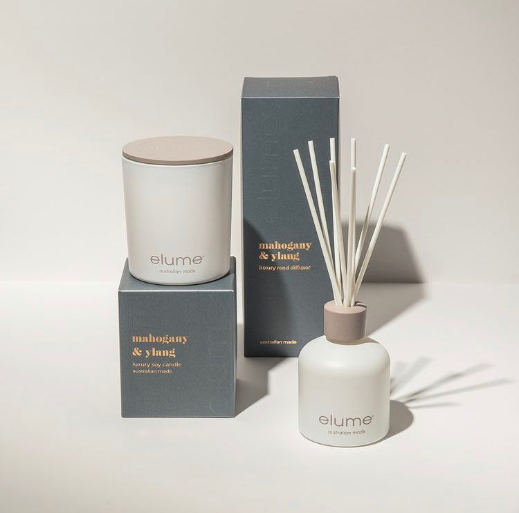 Mahogany and Ylang: Elume Luxury Reed Diffuser