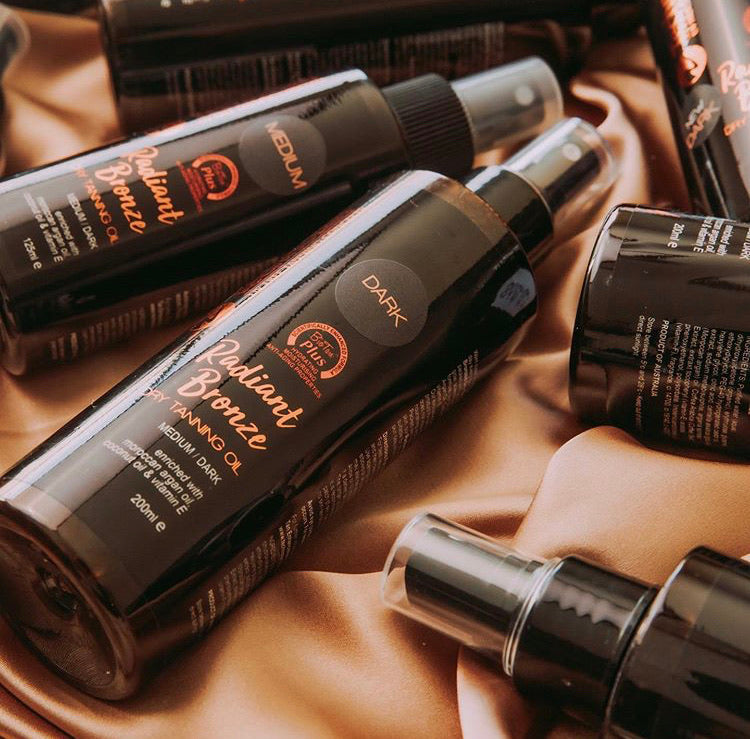 Radiant Bronze Dry Tanning Oil - Violet