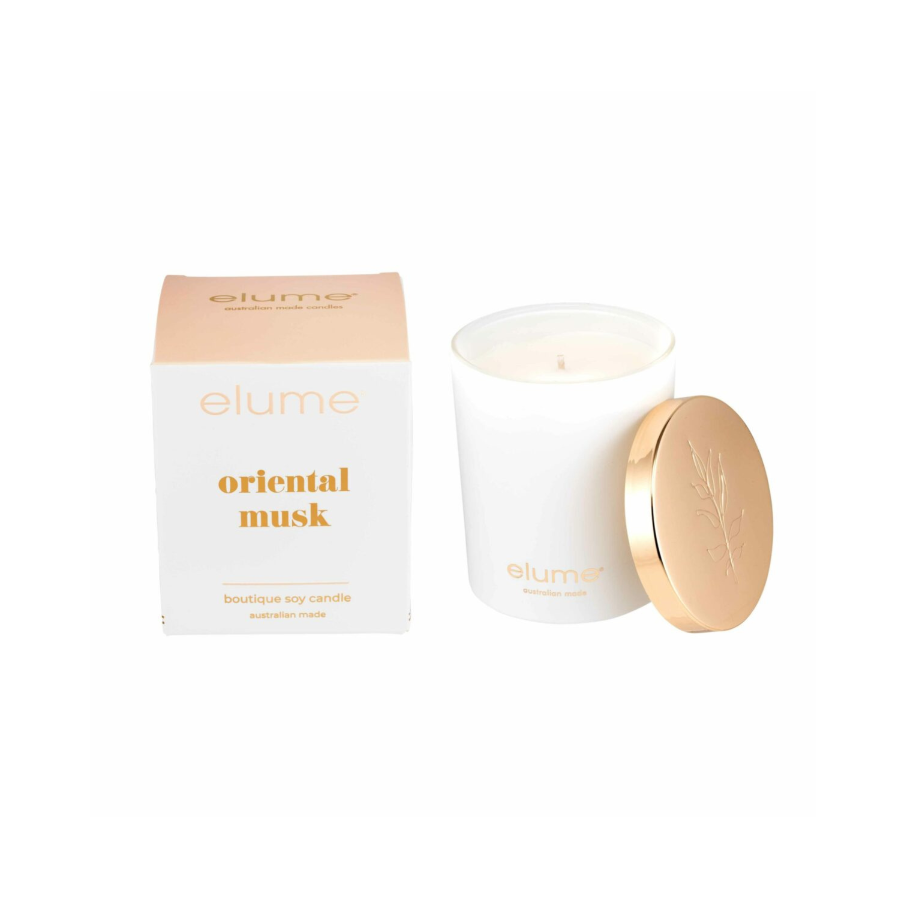 Oriental Musk: Elume Boutique Soy Candle