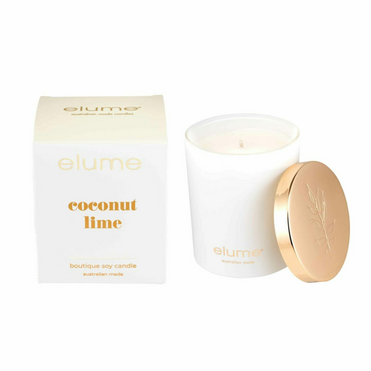 Coconut Lime: Elume Boutique Soy Candle