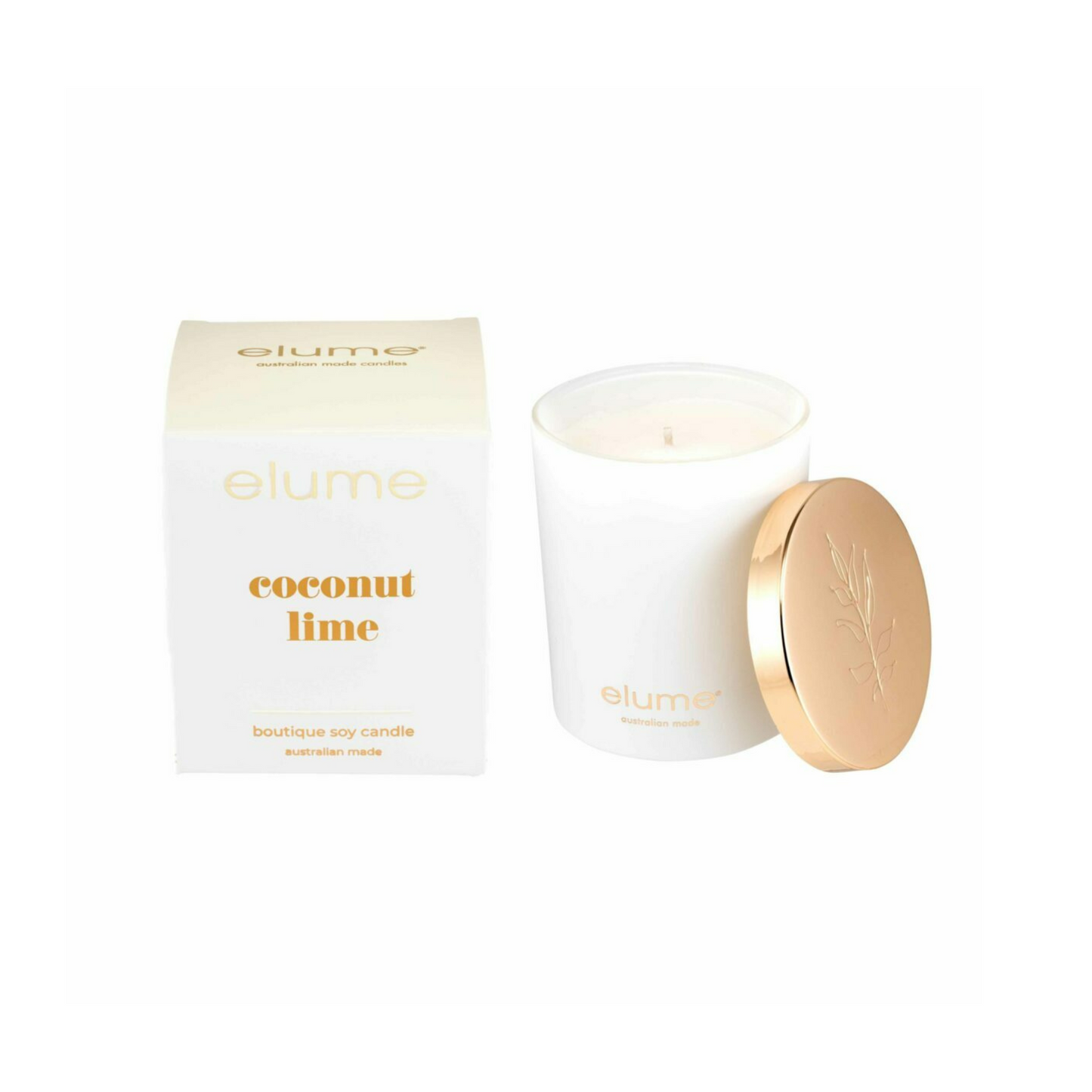 Coconut Lime: Elume Boutique Soy Candle