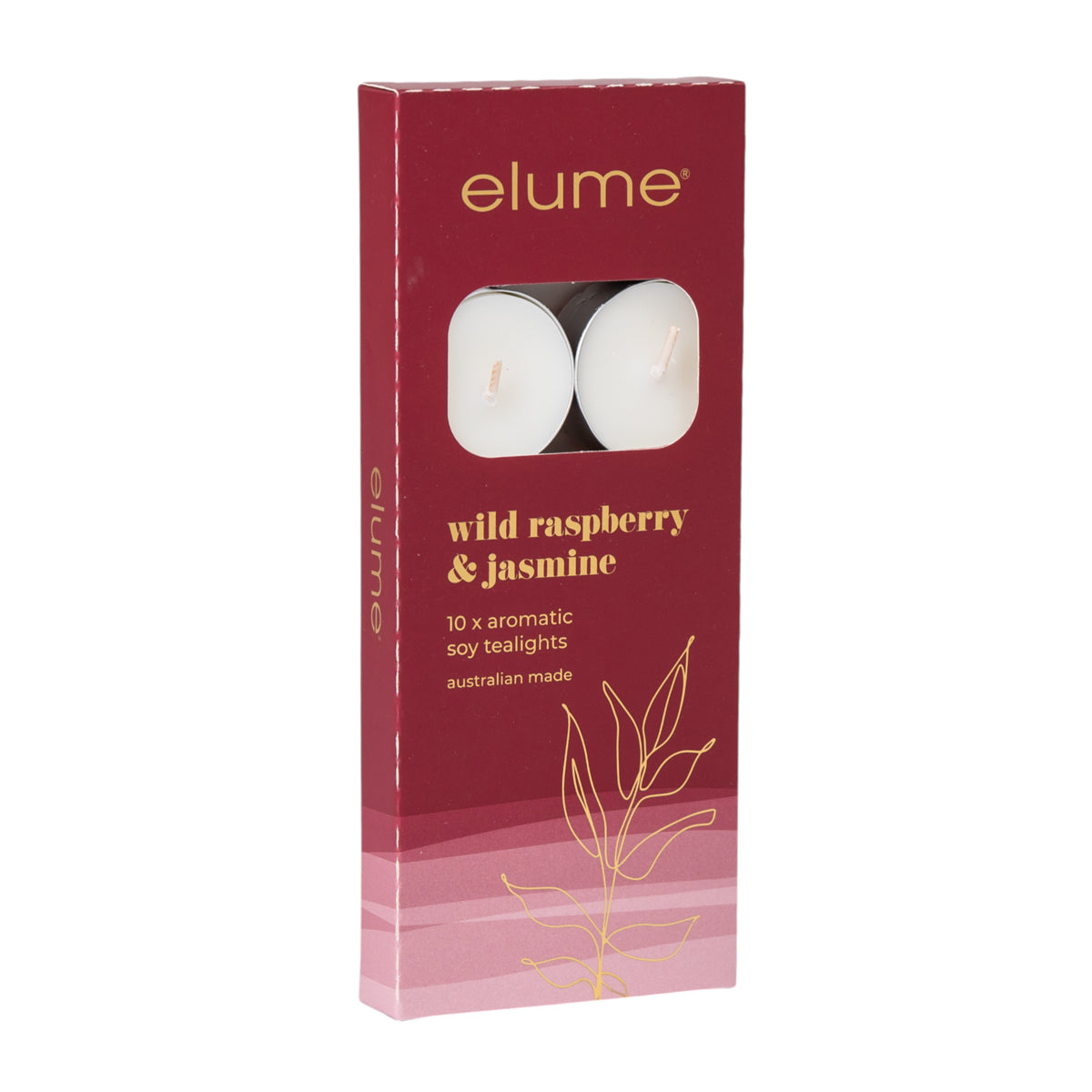Elume Wild Raspberry & Jasmine Tealights