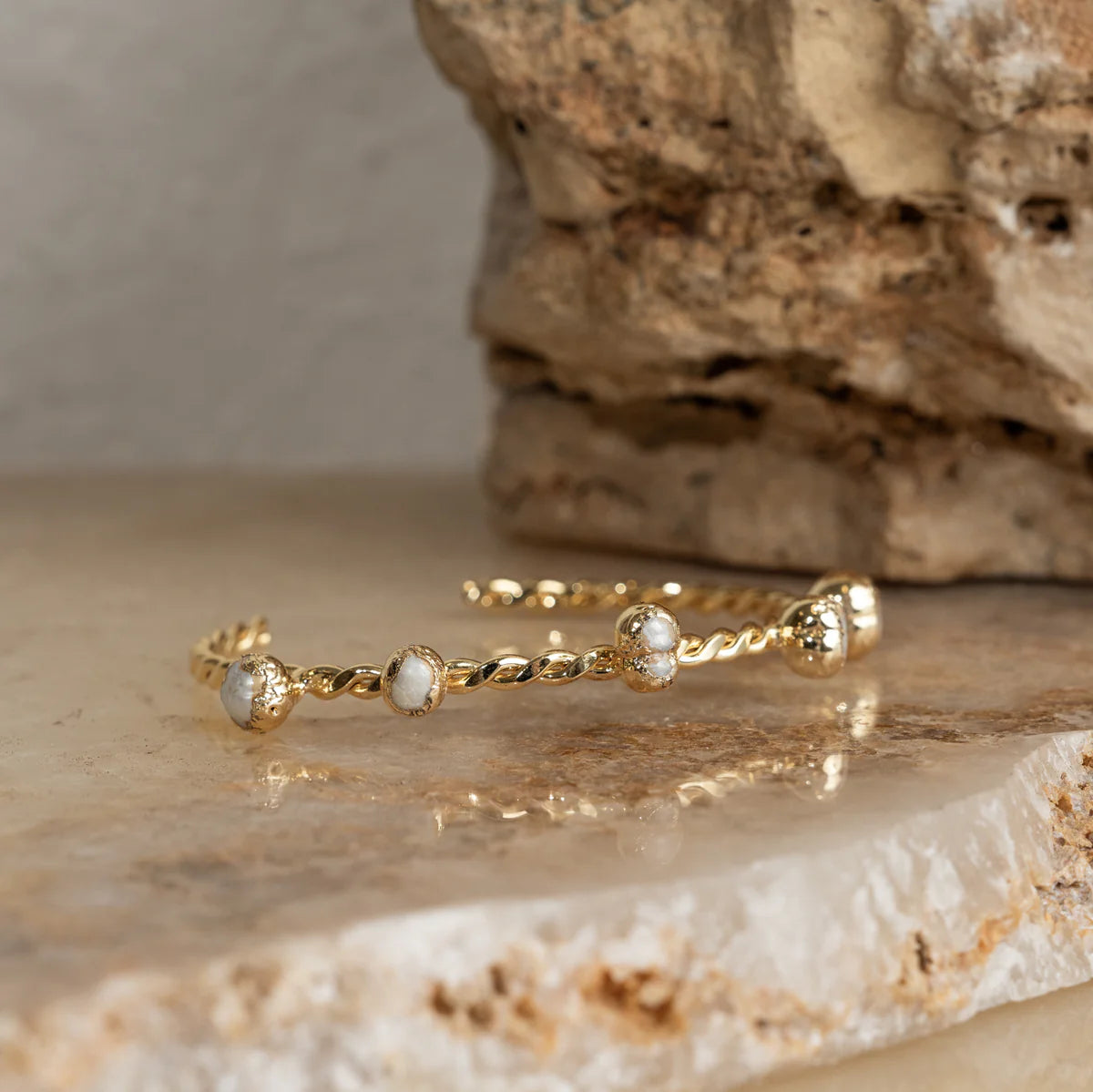 Eponi Pearl Cuff Bracelet