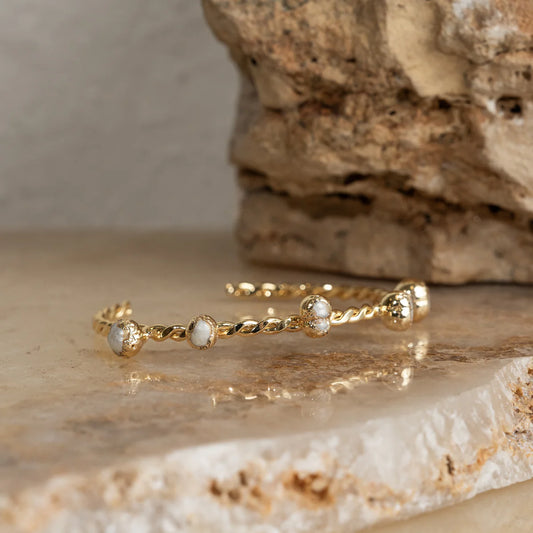 Eponi Pearl Cuff Bracelet