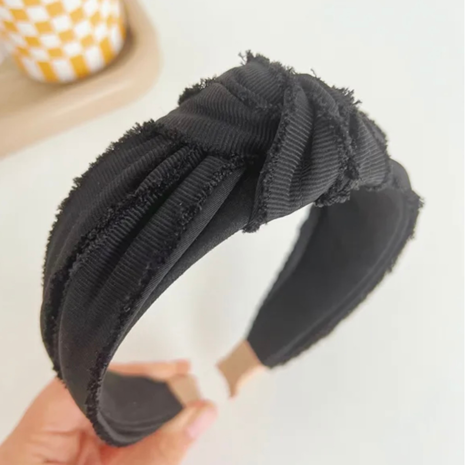 Sofia Black Headband