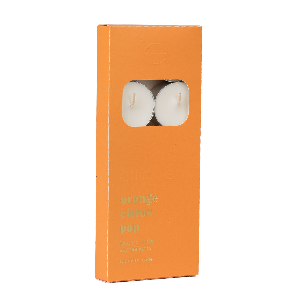 Elume Orange Citrus Pop Tealights