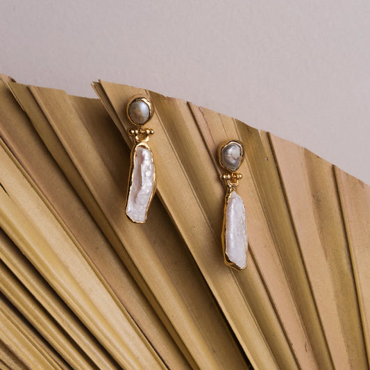 Noa Double Drop Earrings