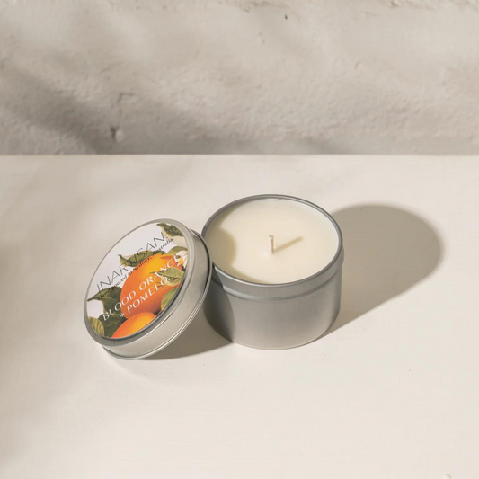 Inartisan Travel Candle - Blood Orange and Pomelo