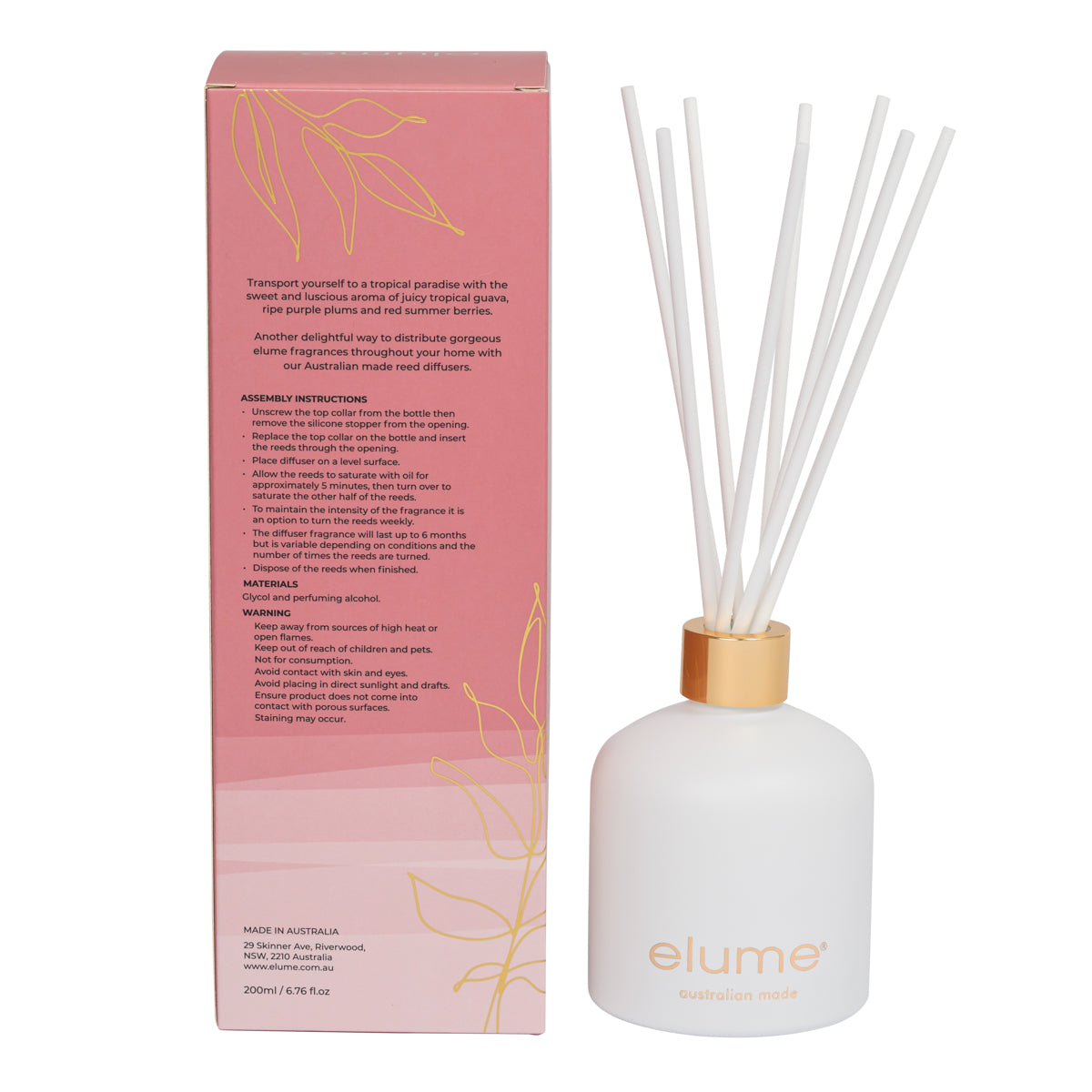 Tropical Guava & Summer Berries Reed Diffusers