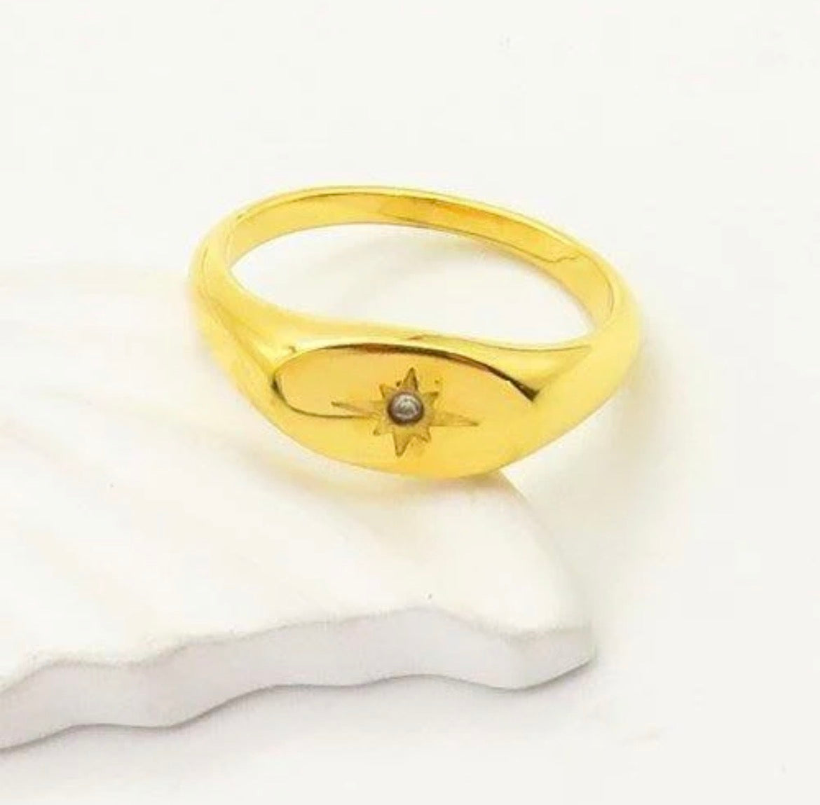 Stainless Steel Ring Northern Star