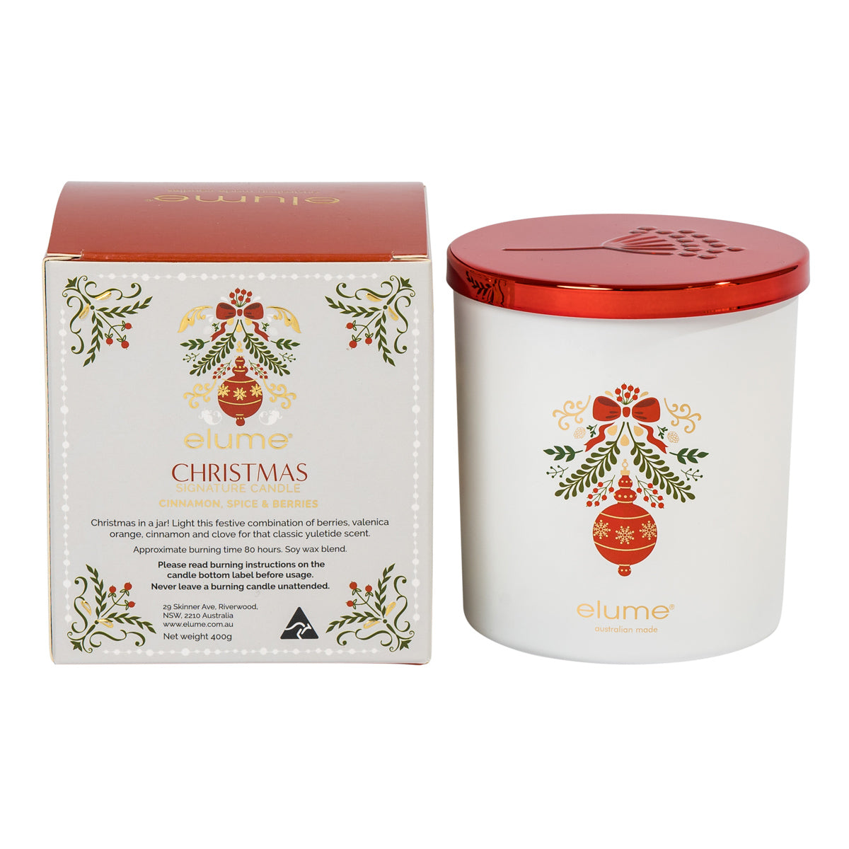 Elume Christmas Signature Soy Candle