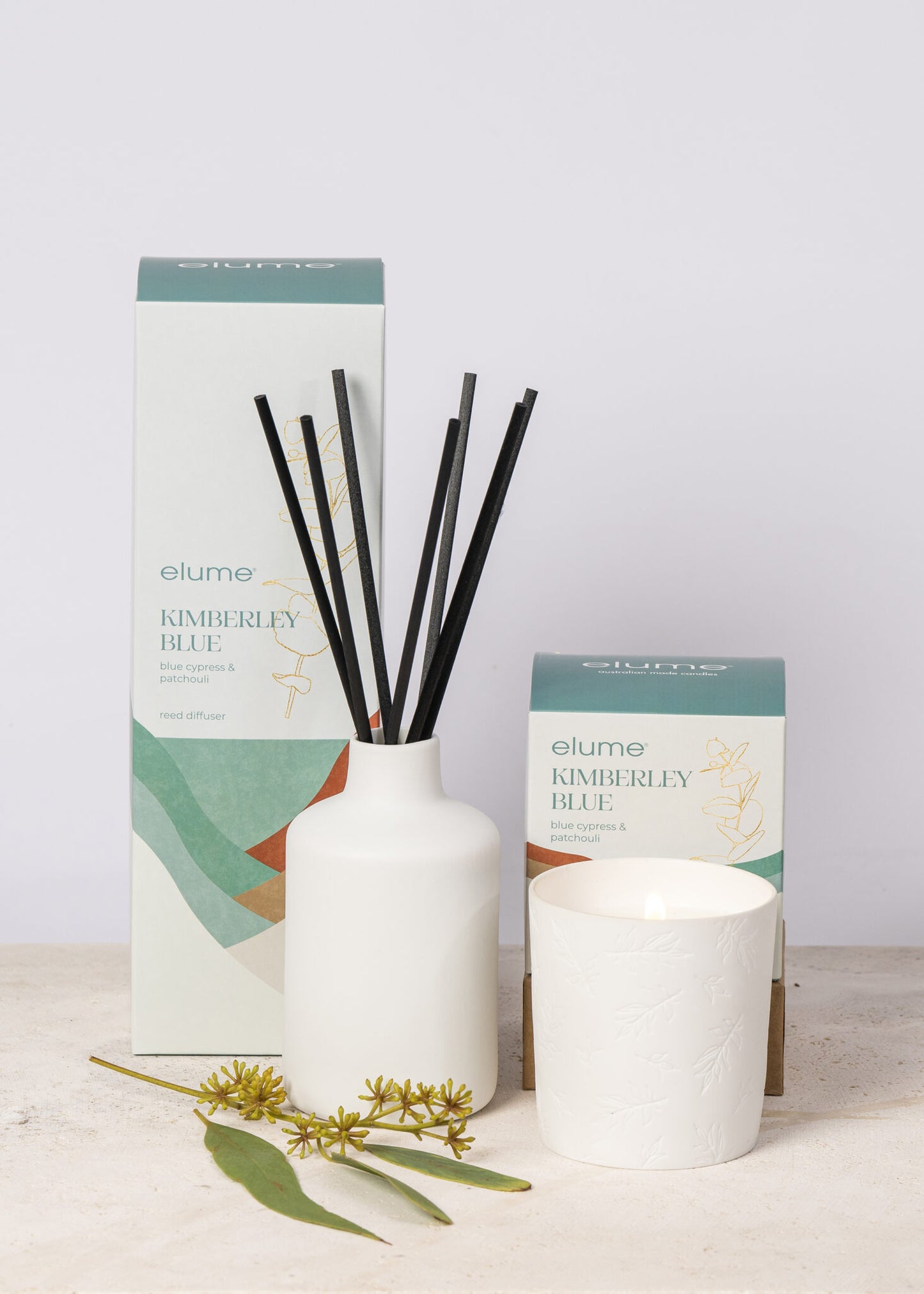 Elume Australian Escapes: Kimberley Blue Soy Candle