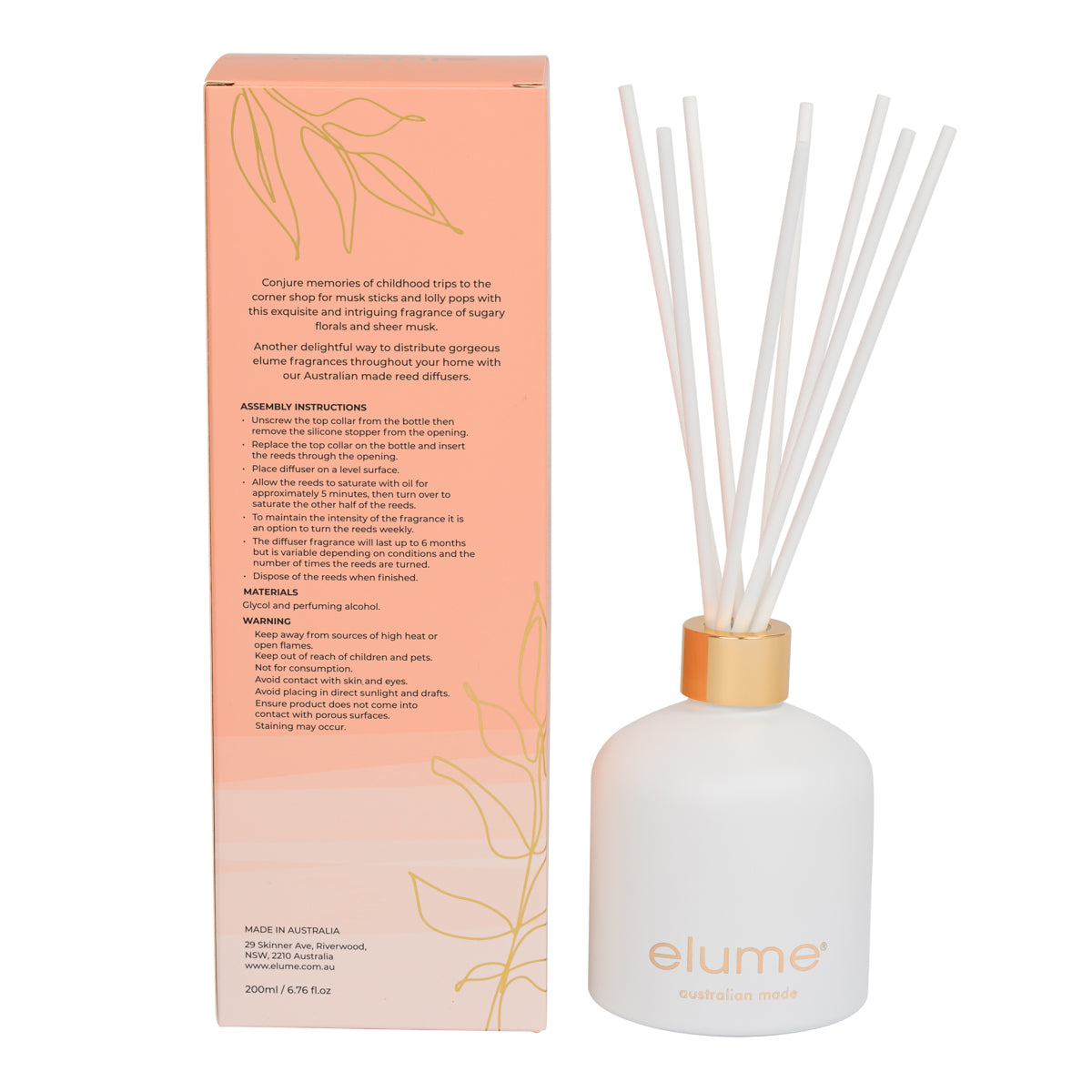 Oriental Musk & Violet Reed Diffusers