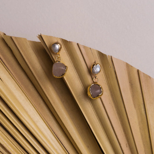 Tiia Double Drop Earrings