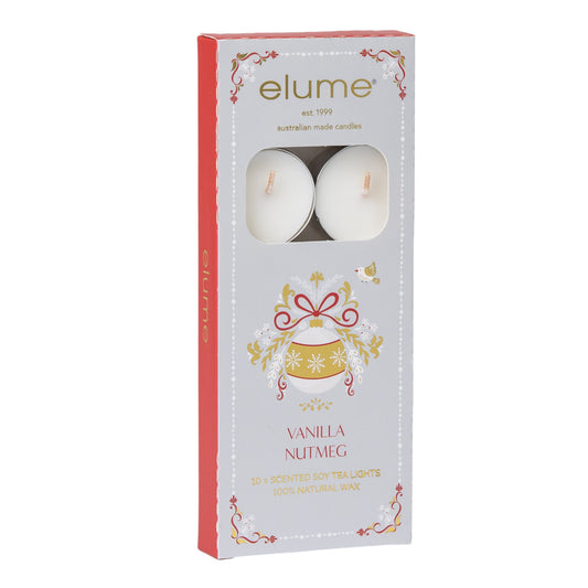 Christmas Vanilla & Nutmeg Tealights