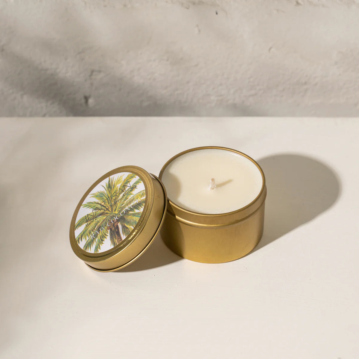Inartisan Travel Candle - Raw Coconut