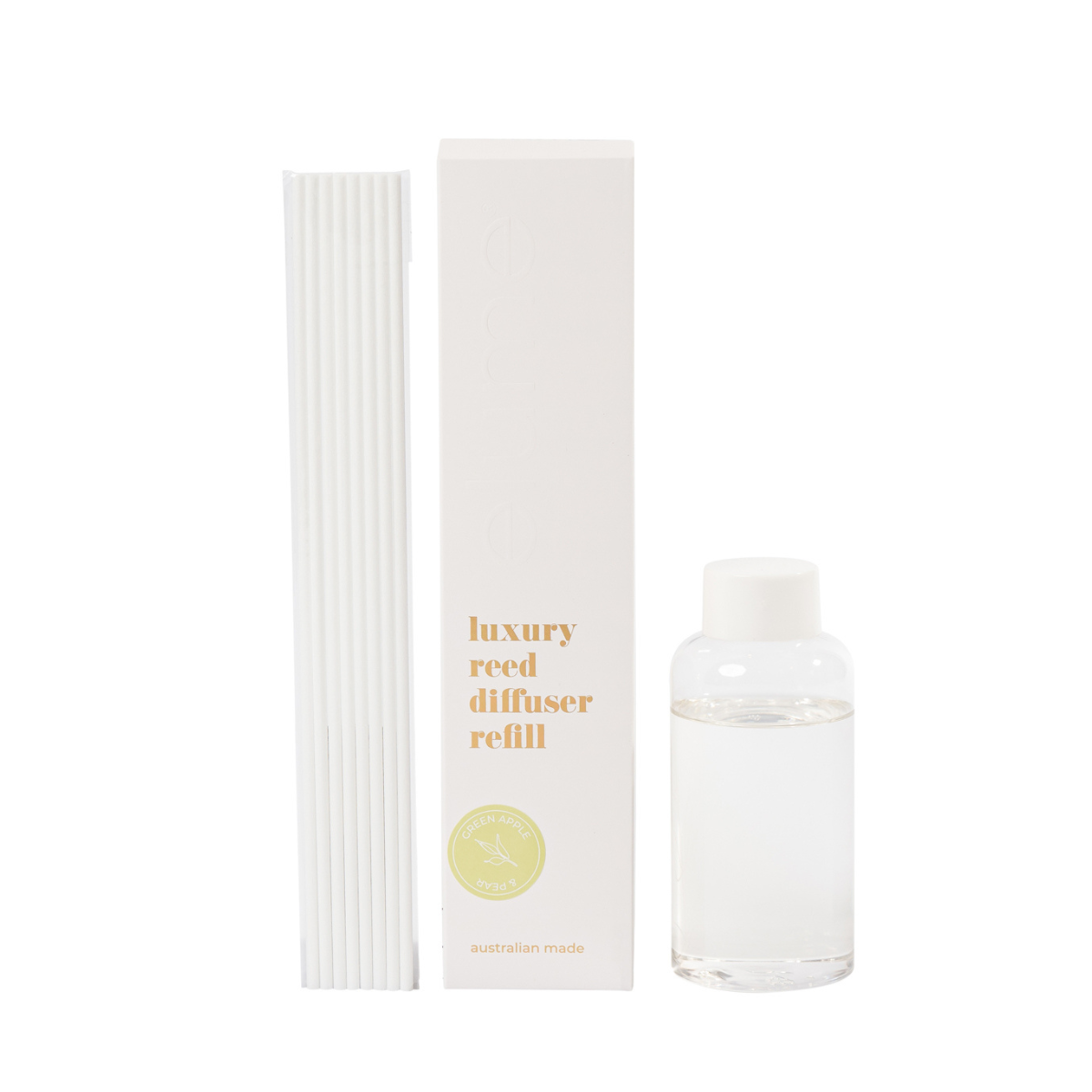 Elume Green Apple & Pear Reed Diffuser Refill