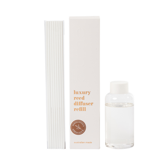 Elume Sandalwood & Black Amber Reed Diffuser Refill