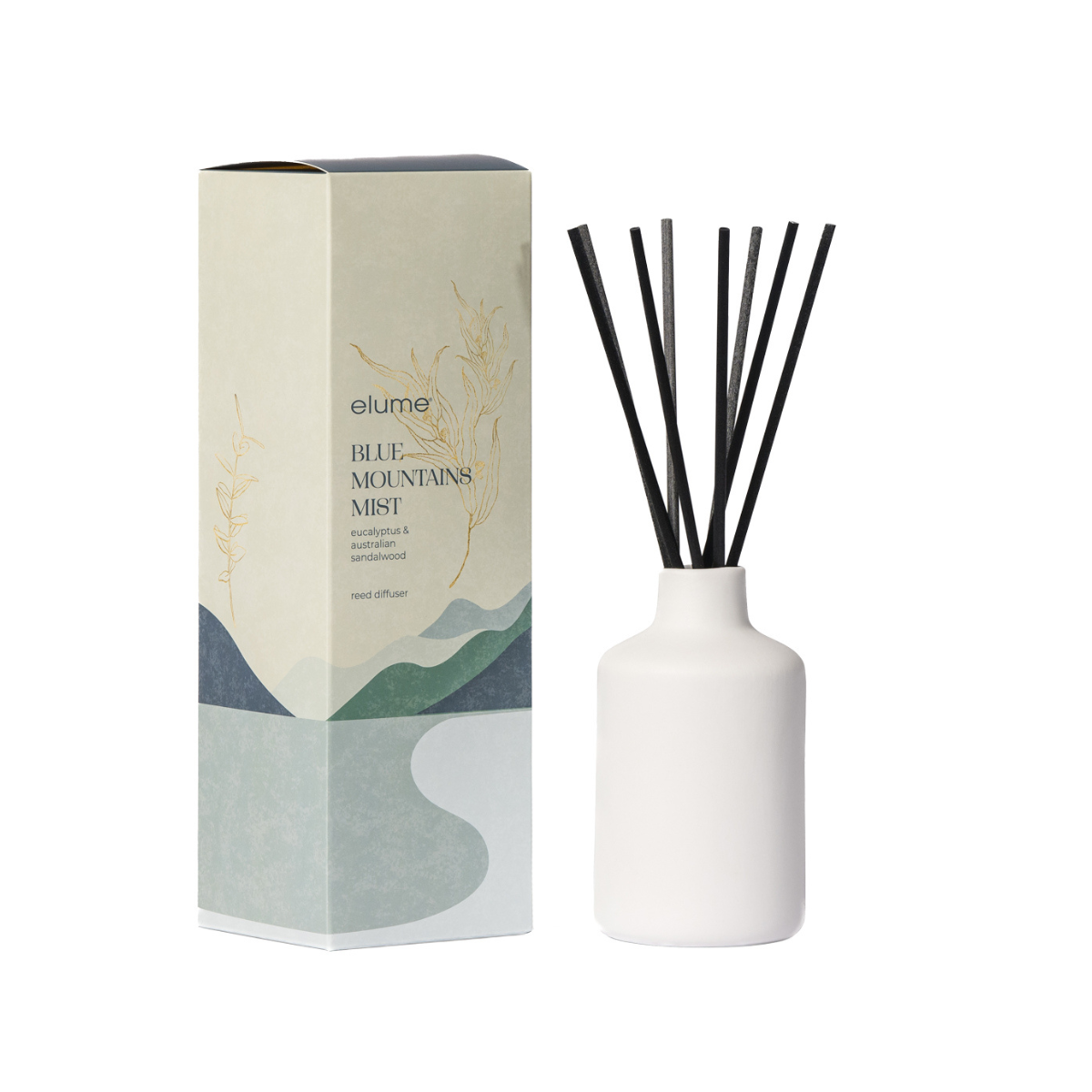 Elume Australian Escapes: Blue Mountains Mist Reed Diffusers