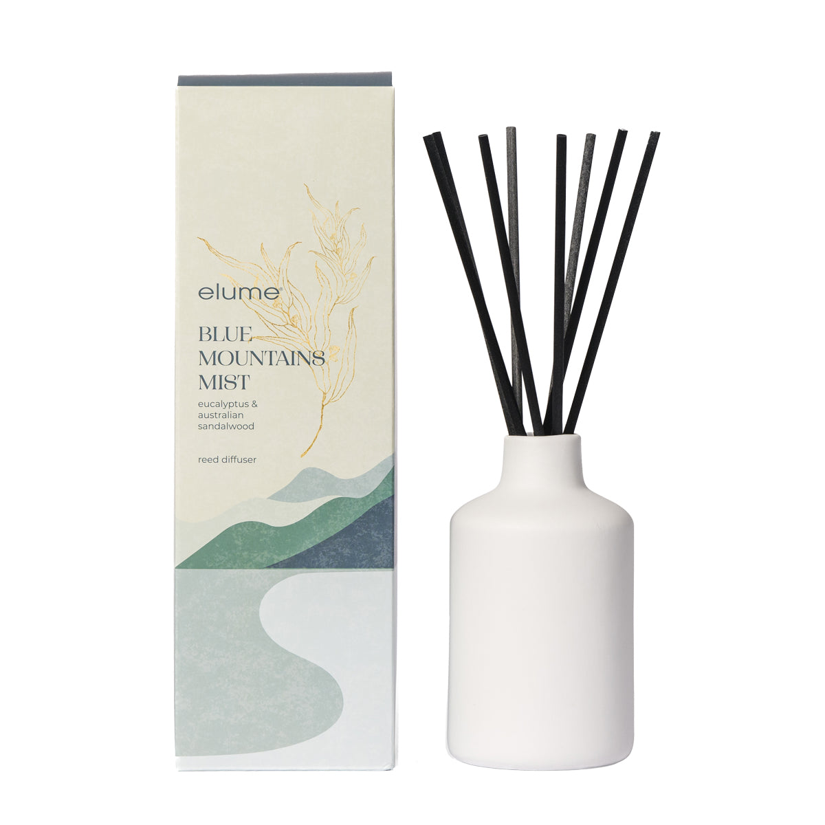 Elume Australian Escapes: Blue Mountains Mist Reed Diffusers