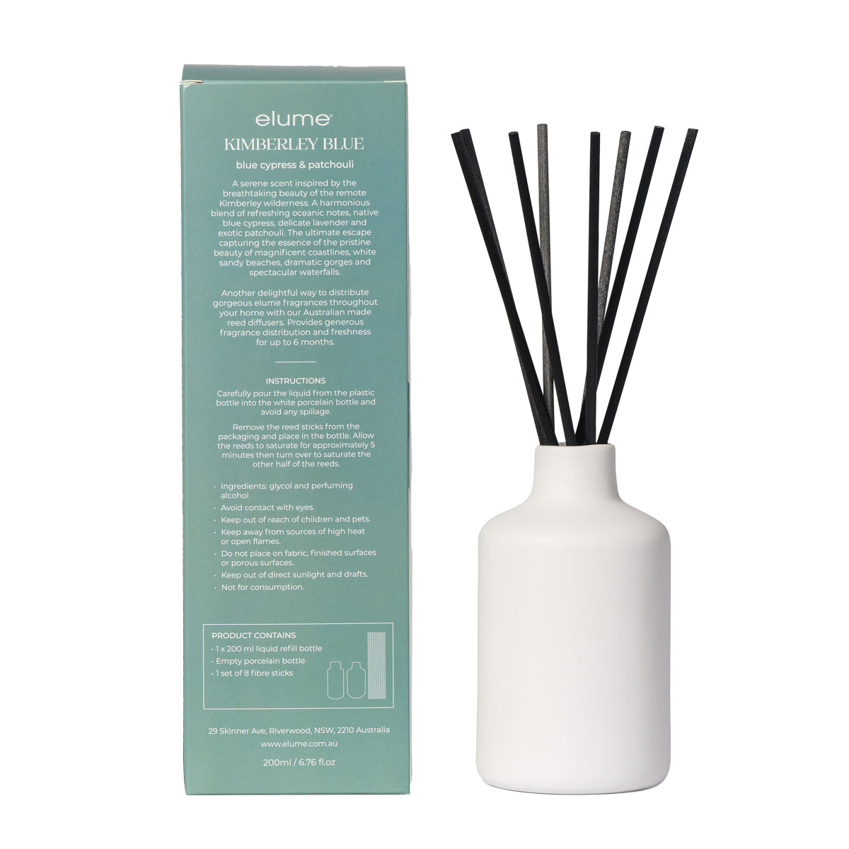 Elume Australian Escapes: Kimberley Blue Reed Diffusers