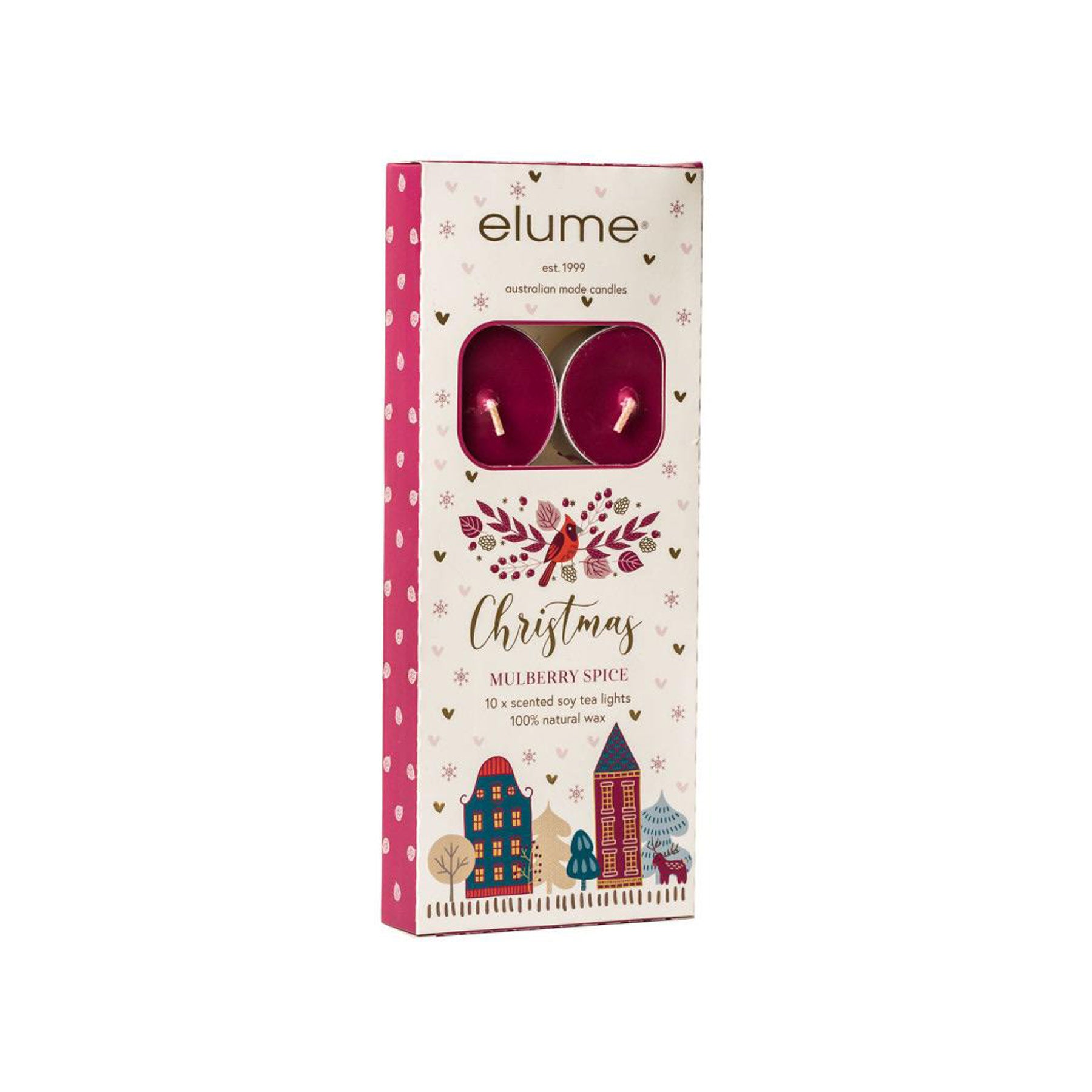 Christmas Mulberry Spice Tealights