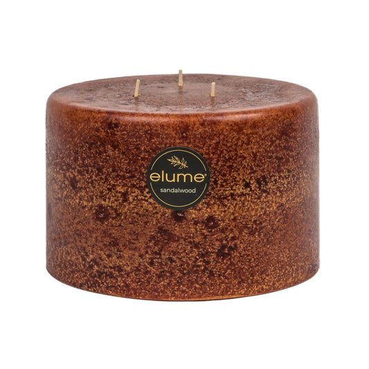 Sandalwood 3 Wick Pillar Candle