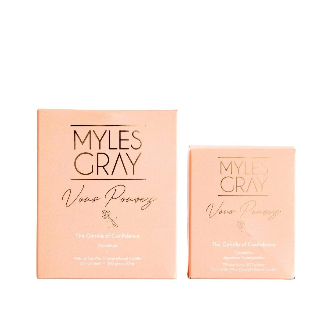 Myles Gray Vous Pouvez | The Mini Candle of Confidence
