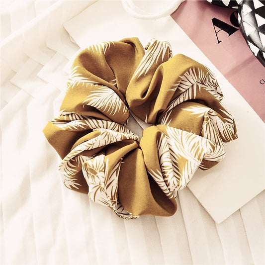 Golden Palm Extra Large Scrunchie