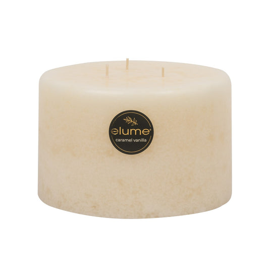 Caramel Vanilla 3 Wick Pillar Candle